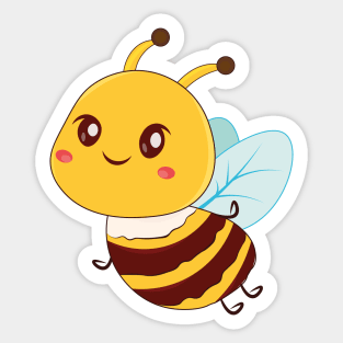 Adorable Bee Joy Sticker